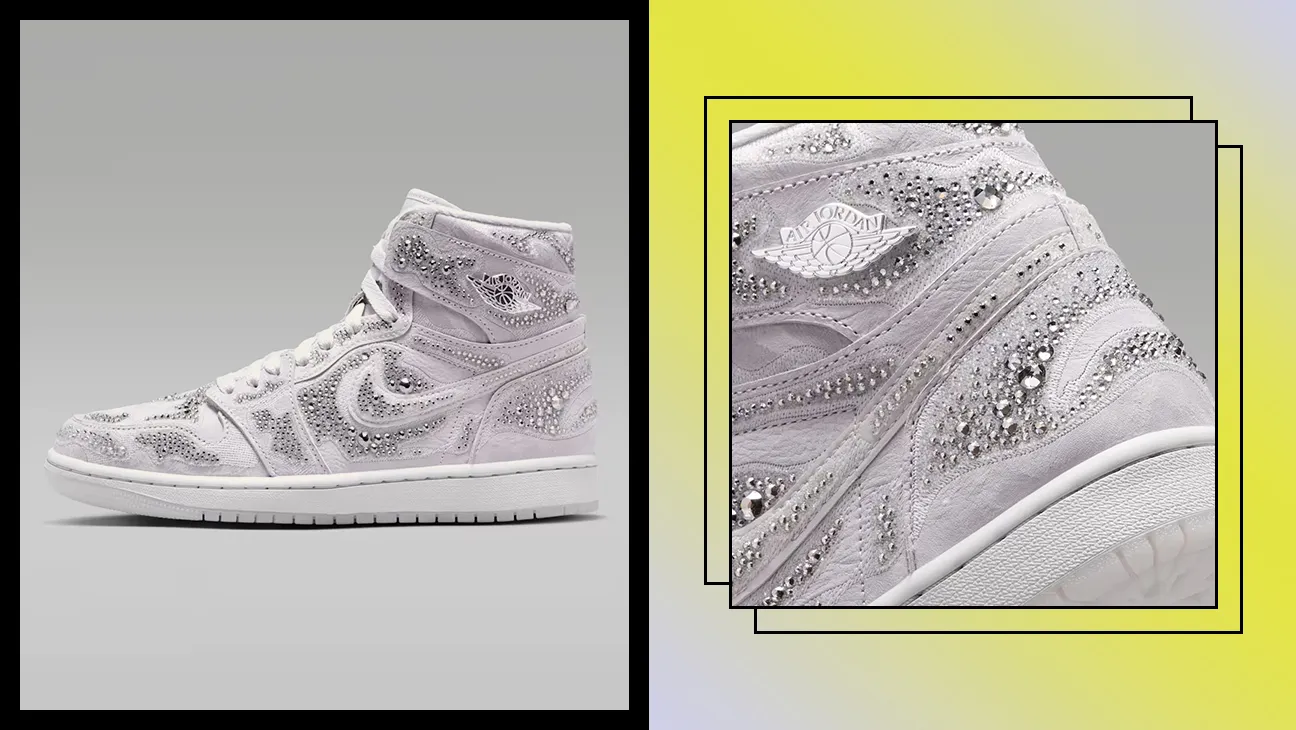 Nike And Swarovski Turn Air Jordans Into Wearable Jewelry